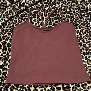 Cropped lululemon tank